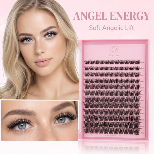 Angel Energy Black 5-in-1 DIY Cluster Lash Kit – 120 Clusters