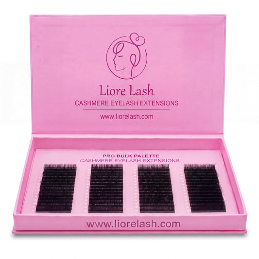 Cashmere Bulk Lash Palette – 0.07 mm, 64 Rows