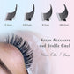 Premium Cashmere Eyelashes (C Curl 0.07) - Liore Lash