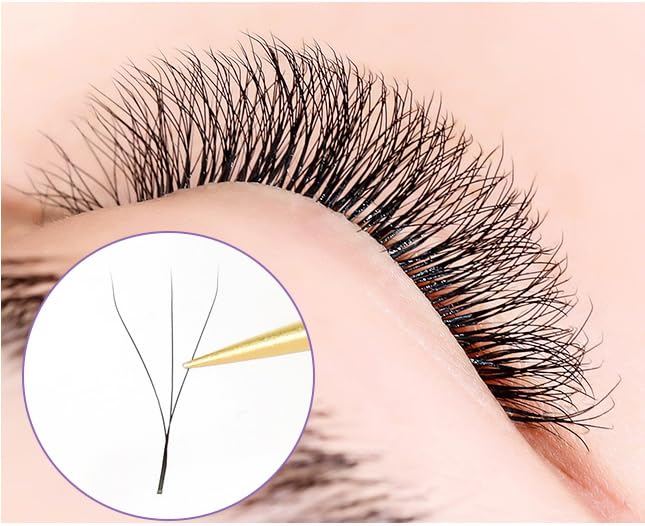 W Premium Cashmere Eyelashes (C curl 3D 0.07) - Liore Lash