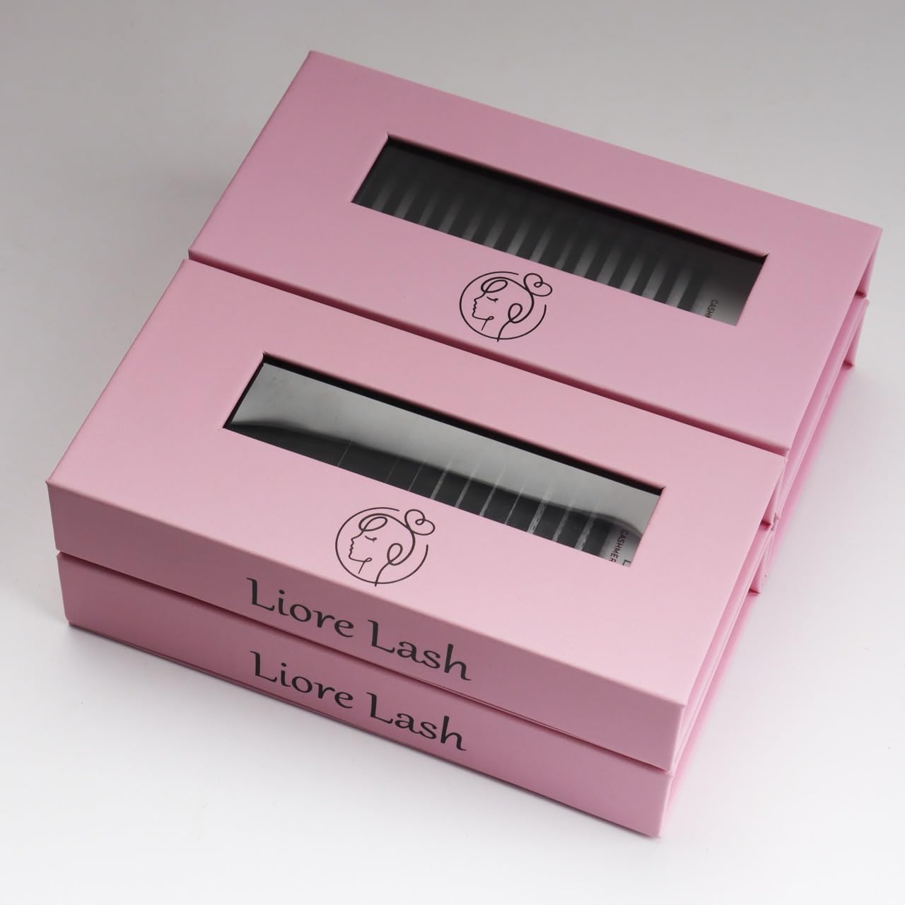 Premium Cashmere Eyelashes (C Curl 0.07) - Liore Lash