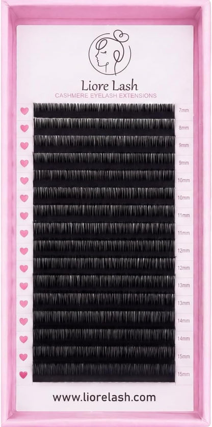 Easy Fan Lashes – 0.07 mm by LIORE LASH