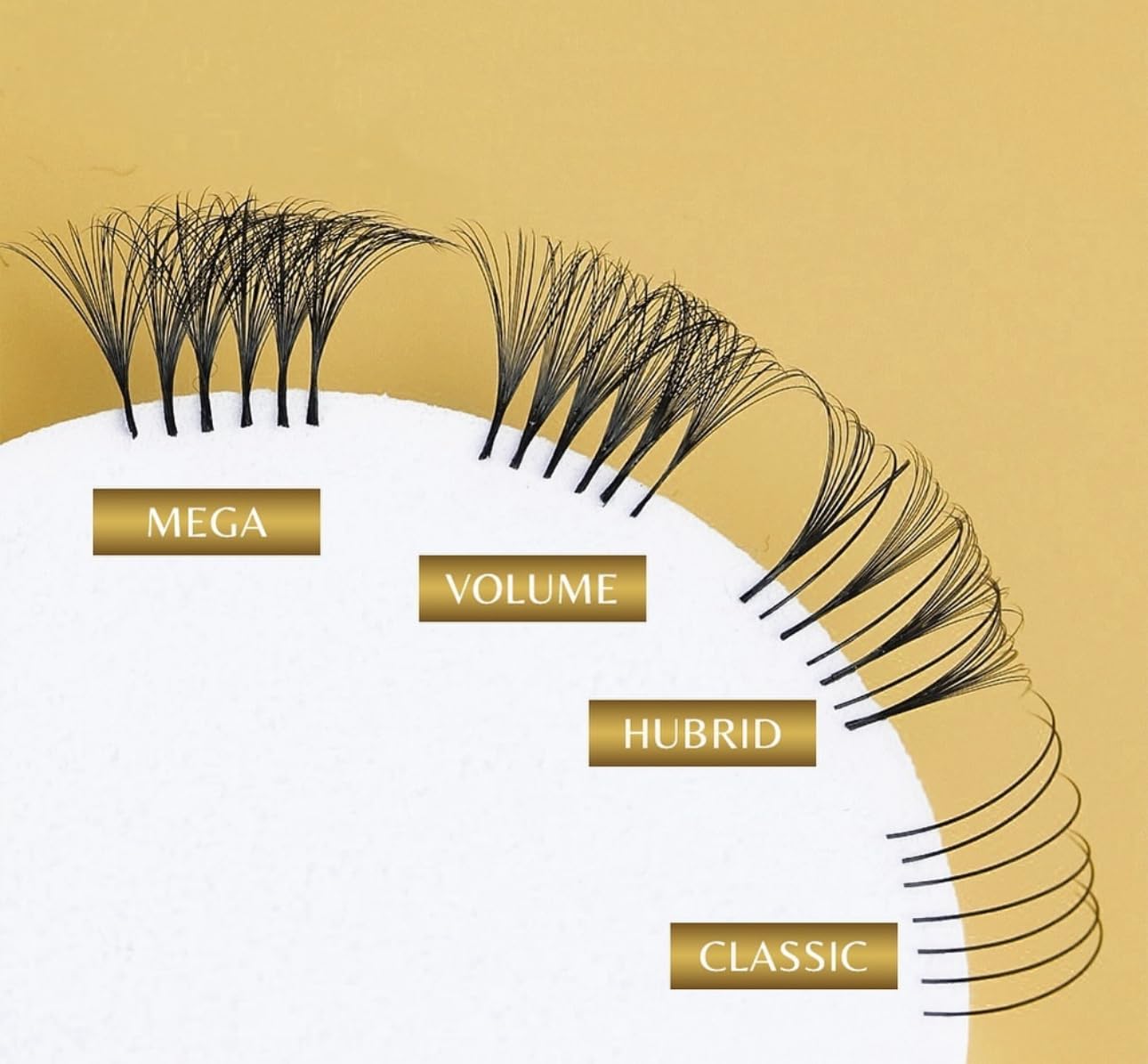 Premium Cashmere Eyelashes (C Curl 0.07) - Liore Lash