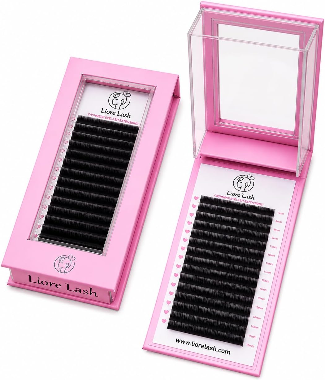Cashmere Single Lash Trays – 0.05 mm