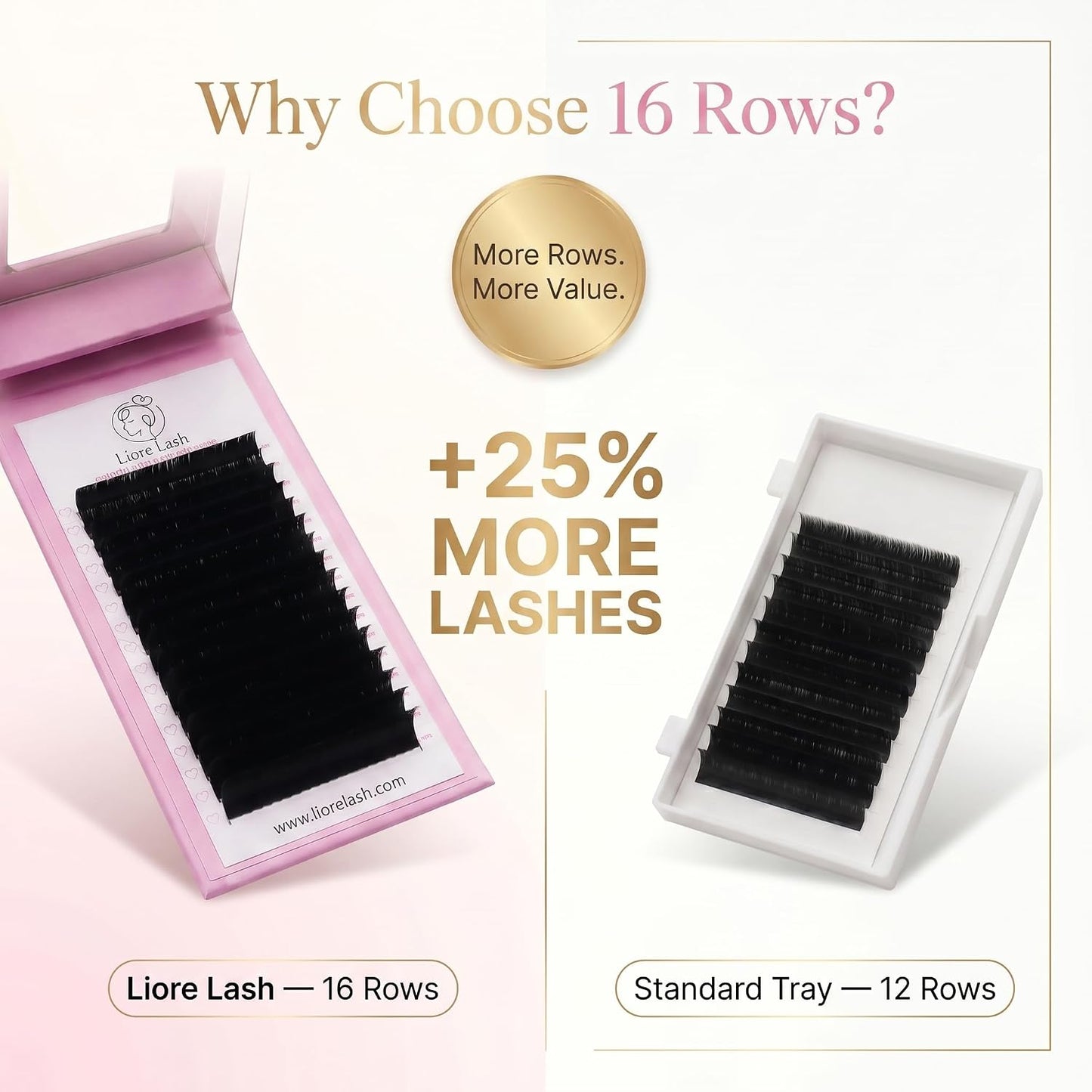 Cashmere Single Lash Trays – 0.05 mm product detail 2