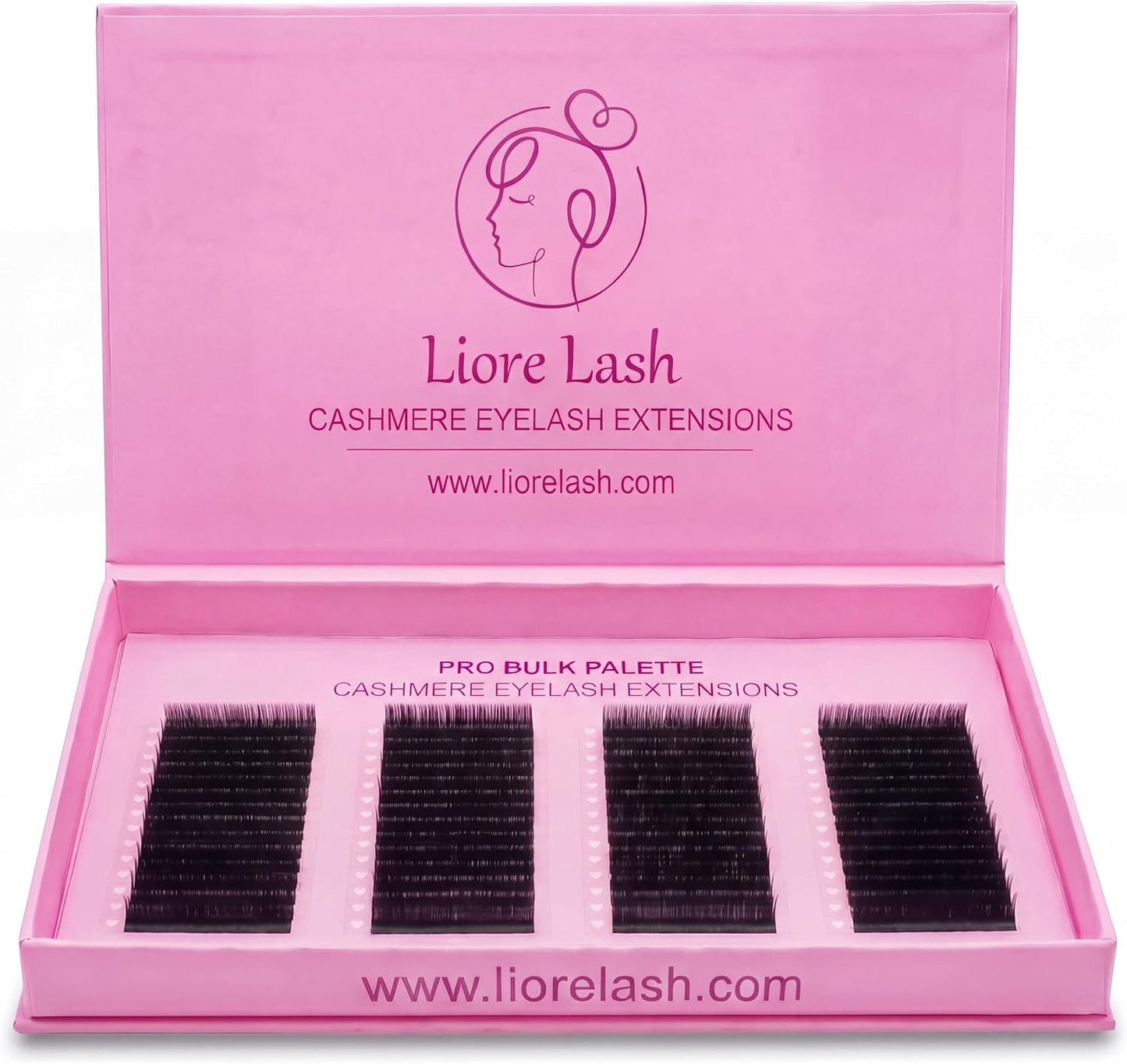 Bulk Lash Palette – 0.05 mm, 64 Rows by LIORE LASH