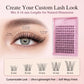 Clean Girl Black 5-in-1 DIY Cluster Lash Kit – 120 Clusters