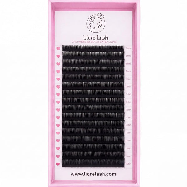 Cashmere Easy Fan Lashes – 0.07 mm, 16 Rows
