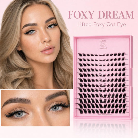 Foxy Dream 5-in-1 DIY Cluster Lash Kit – 120 Clusters