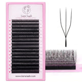 Cashmere Premade U & W Lash Fans – 0.07 mm