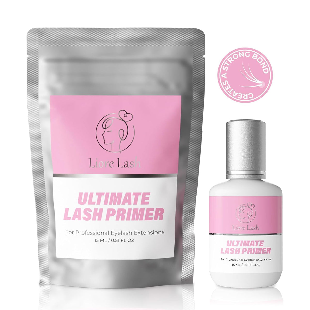 Ultimate Lash Primer For Professional Eyelash Extensions - 35% Longer Lash Retention